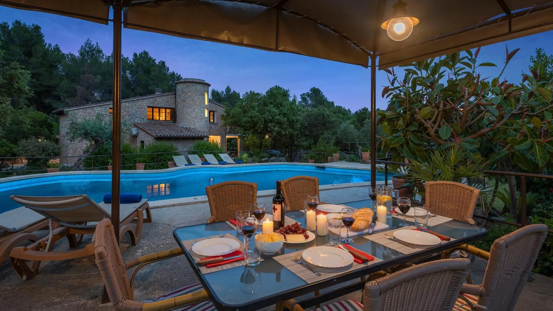 Semesterbostad Villa Montana Pollença Spanien