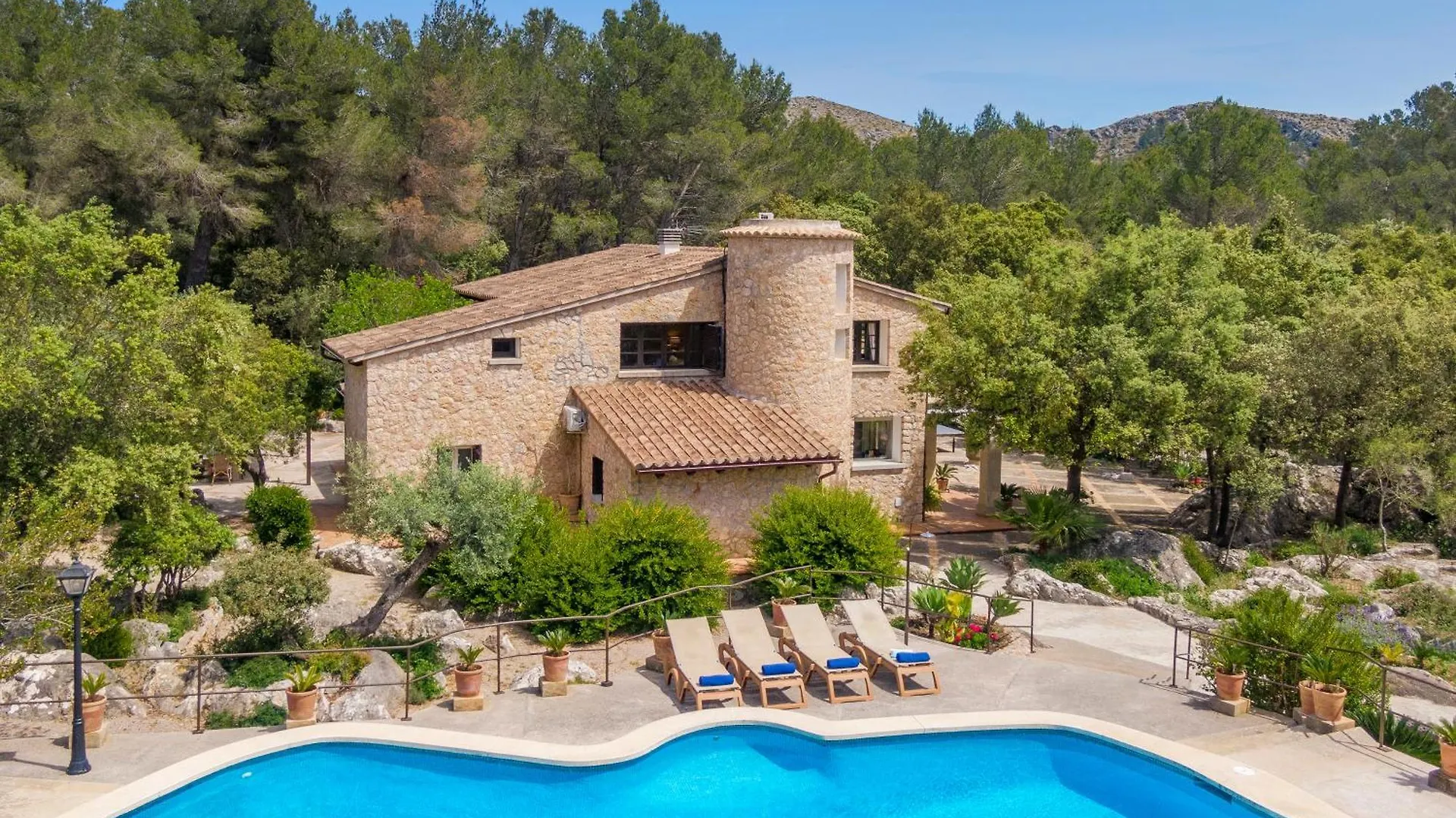 Villa Montana Pollença Spanien